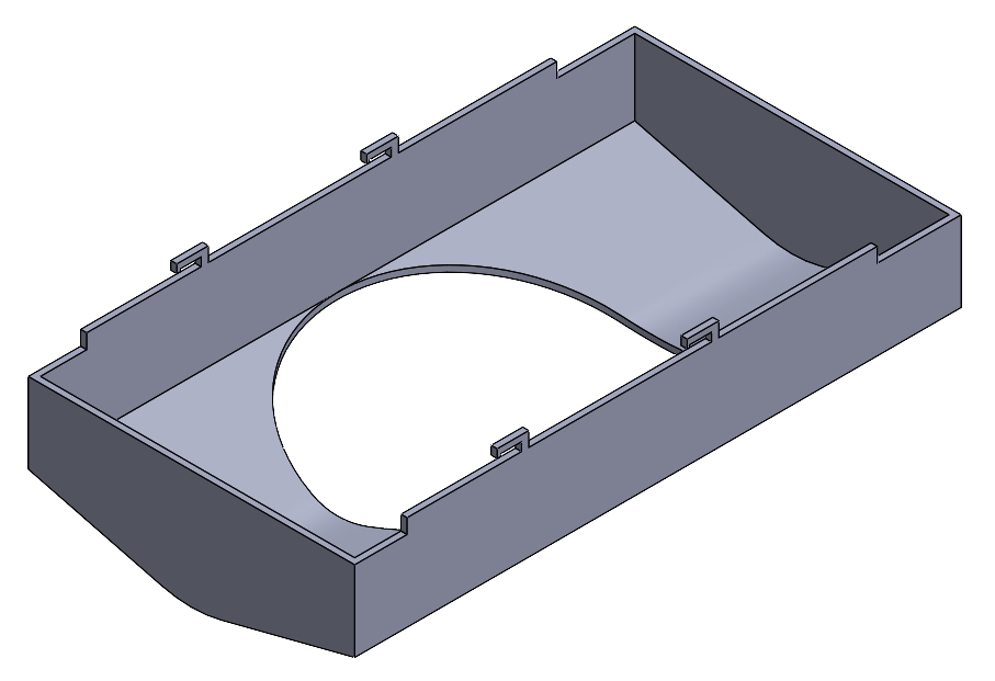 Custom 3d modeling of an electrical housing